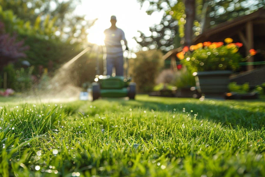 battery electric lawn mower