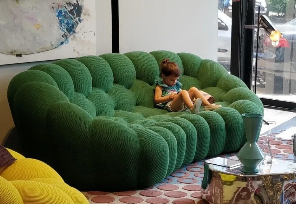 curved bubble sofa